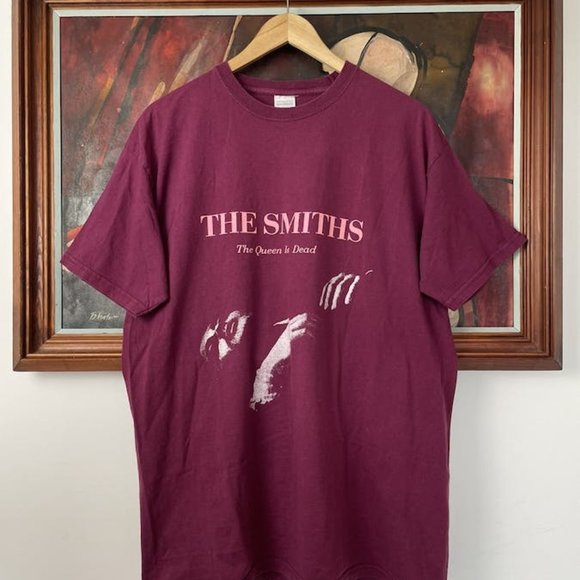 Gildan Other - Vintage The Smiths Band Tee The Queen Is Dead Rare Print Y2k